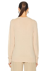 Chloe Marcie Sweater in Hot Sand, view 3, click to view large image.