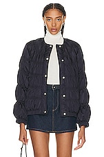 Chloe Jacket in Abyss Blue, view 2, click to view large image.