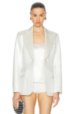 Chloe Blazer in Silver Cloud, view 1, click to view large image.