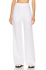 Chloe Pant in Eden White, view 1, click to view large image.