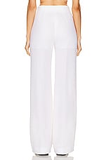Chloe Pant in Eden White, view 3, click to view large image.