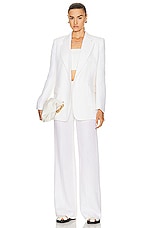 Chloe Pant in Eden White, view 4, click to view large image.