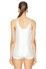 Chloe Tank Top in Silver Cloud, view 3, click to view large image.