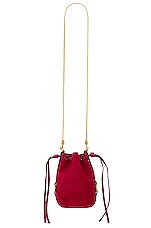 Chloe Marcie Micro Bucket Bag in Smoked Red | FWRD