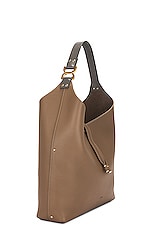 Chloe Marcie Hobo Bag in Dark Nut, view 4, click to view large image.