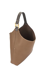 Chloe Marcie Hobo Bag in Dark Nut, view 5, click to view large image.