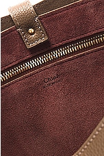 Chloe Marcie Hobo Bag in Dark Nut, view 6, click to view large image.