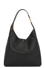 Chloe Marcie Hobo Bag in Black, view 3, click to view large image.