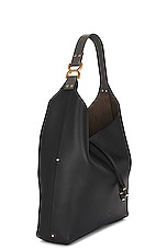 Chloe Marcie Hobo Bag in Black, view 4, click to view large image.