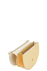 Chloe Marcie Chain Flap Bag in Misty Ivory, view 5, click to view large image.