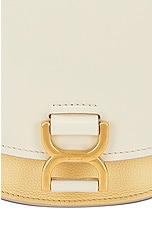 Chloe Marcie Chain Flap Bag in Misty Ivory, view 8, click to view large image.