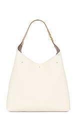 Chloe Marcie Hobo Bag in Misty Ivory, view 3, click to view large image.