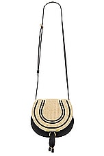 Chloe Marcie Small Saddle Bag in Hot Sand, view 1, click to view large image.