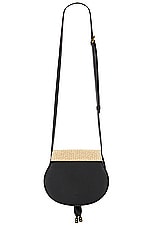 Chloe Marcie Small Saddle Bag in Hot Sand, view 3, click to view large image.