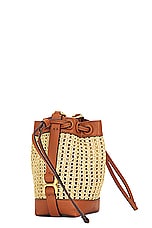 Chloe Marcie Satchel Bag in Caramel, view 4, click to view large image.