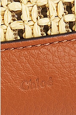 Chloe Marcie Satchel Bag in Caramel, view 8, click to view large image.