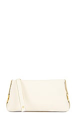 Chloe Marcie Clutch in Misty Ivory, view 1, click to view large image.