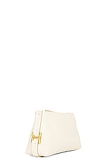 Chloe Marcie Clutch in Misty Ivory, view 4, click to view large image.