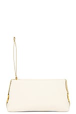Chloe Marcie Clutch in Misty Ivory, view 6, click to view large image.