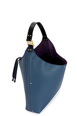 Chloe Marcie Hobo Bag in Navy, view 4, click to view large image.