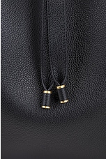 Chloe Marcie Large Hobo Shoulder Bag in Black, view 6, click to view large image.