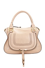 Chloe Marcie Bag in Deep Beige, view 2, click to view large image.