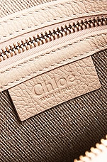 Chloe Small Marcie Satchel Bag in Nude, view 7, click to view large image.