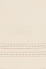 Chloe Small Marcie Satchel Bag in Nude, view 8, click to view large image.
