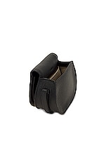 Chloe Nano Marcie Saddle Bag in Black, view 6, click to view large image.