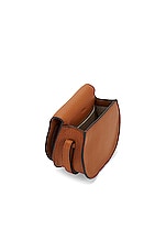 Chloe Nano Marcie Saddle Bag in Tan, view 6, click to view large image.