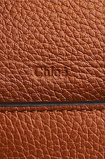 Chloe Nano Marcie Saddle Bag in Tan, view 7, click to view large image.