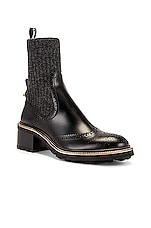 Chloe Franne Ankle Boots in Black, view 2, click to view large image.