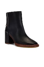 Chloe Edith Ankle Boots in Black, view 2, click to view large image.