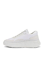 Chloe Nama Low Top Sneakers in White, view 5, click to view large image.