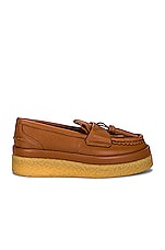Chloe Jamie Flat Loafers in Caramello, view 1, click to view large image.