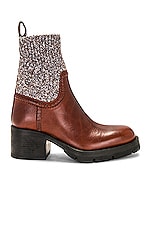 Chloe Neva Ankle Boots in Clay Brown, view 1, click to view large image.