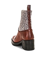 Chloe Neva Ankle Boots in Clay Brown, view 3, click to view large image.