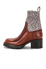Chloe Neva Ankle Boots in Clay Brown, view 5, click to view large image.