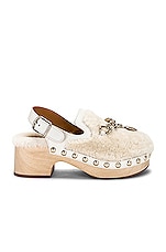 Chloe Ninna Clogs in Eggshell, view 1, click to view large image.