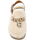 Chloe Ninna Clogs in Eggshell, view 4, click to view large image.