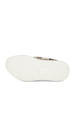 Chloe Nama Mesh Sneaker in Nomad Beige, view 6, click to view large image.
