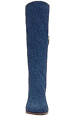 Chloe Oli Knee Boot in Denim, view 4, click to view large image.