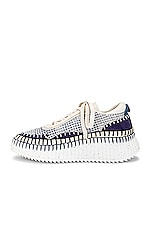 Chloe Nama Sneaker in Cosmic Blue, view 5, click to view large image.