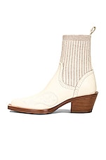 Chloe Nellie Ankle Boot in Eggshell, view 5, click to view large image.