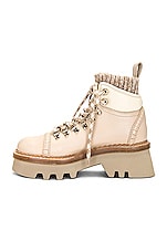 Chloe Owena Lace Up Boot in Pearly Grey, view 5, click to view large image.