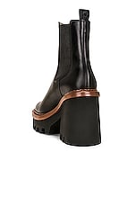 Chloe Owena Chelsea Boot in Black, view 3, click to view large image.