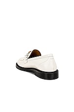 Chloe Marcie Loafer in Eggshell, view 3, click to view large image.