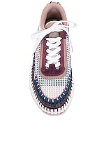 Chloe Nama Sneaker in Blush Purple, view 4, click to view large image.