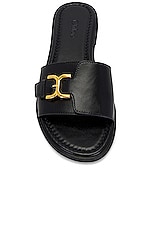 Chloe Marcie Sandal in Black, view 4, click to view large image.