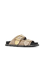 Chloe Rebecca Sandal in Dark Greige, view 2, click to view large image.